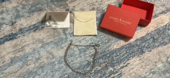 James Avery 925 Double Link Bracelet – New w/ Original Box & Pouch