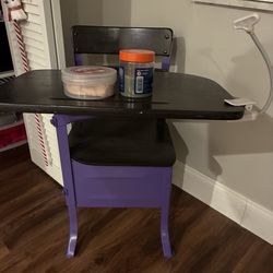 Old style children’s school desk