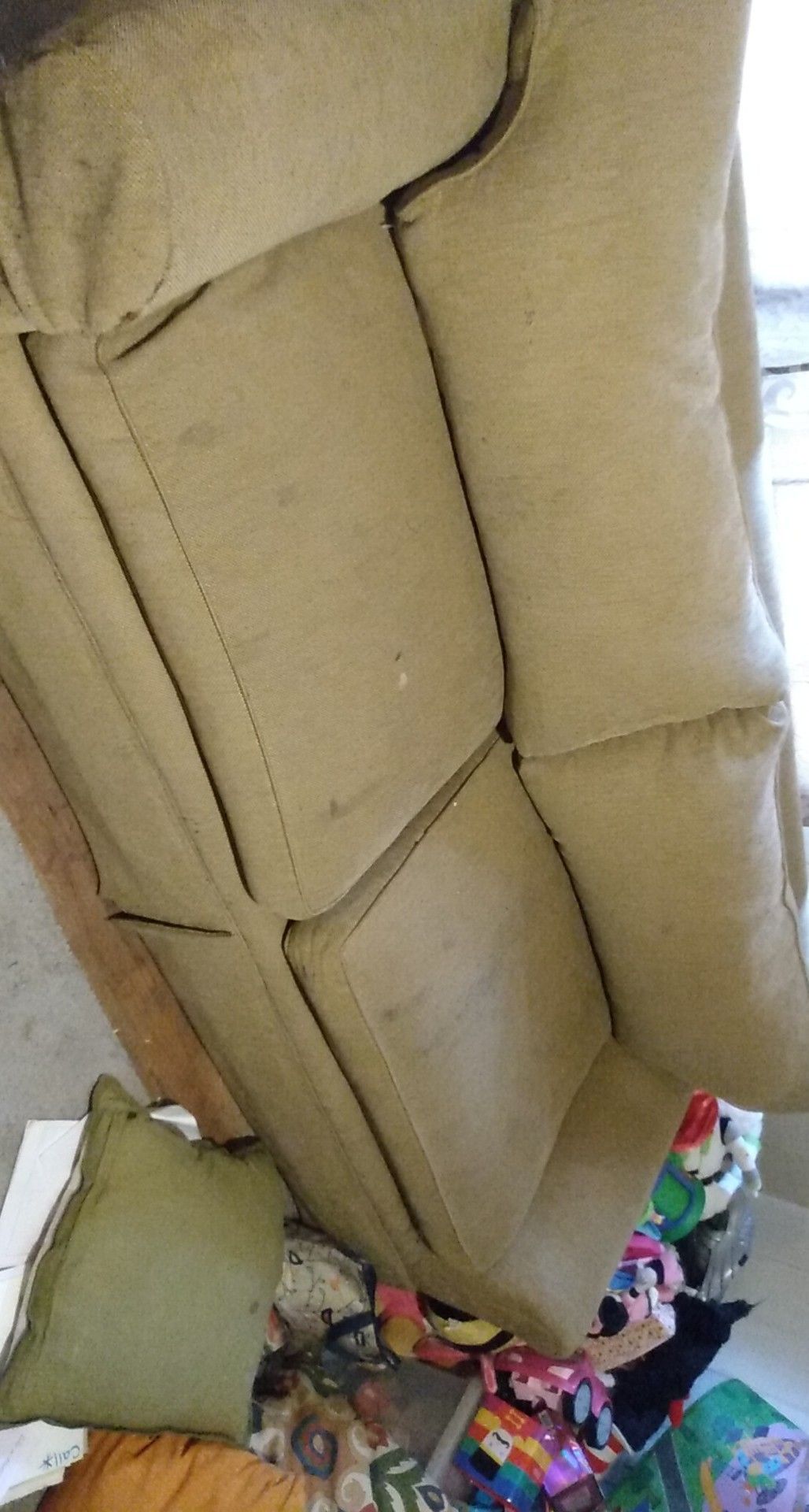 Pier 1 sofa with cushions floral print