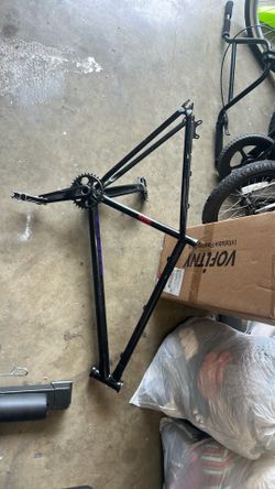 29’ Bomma bike frame with deore cranks  Is negotiable