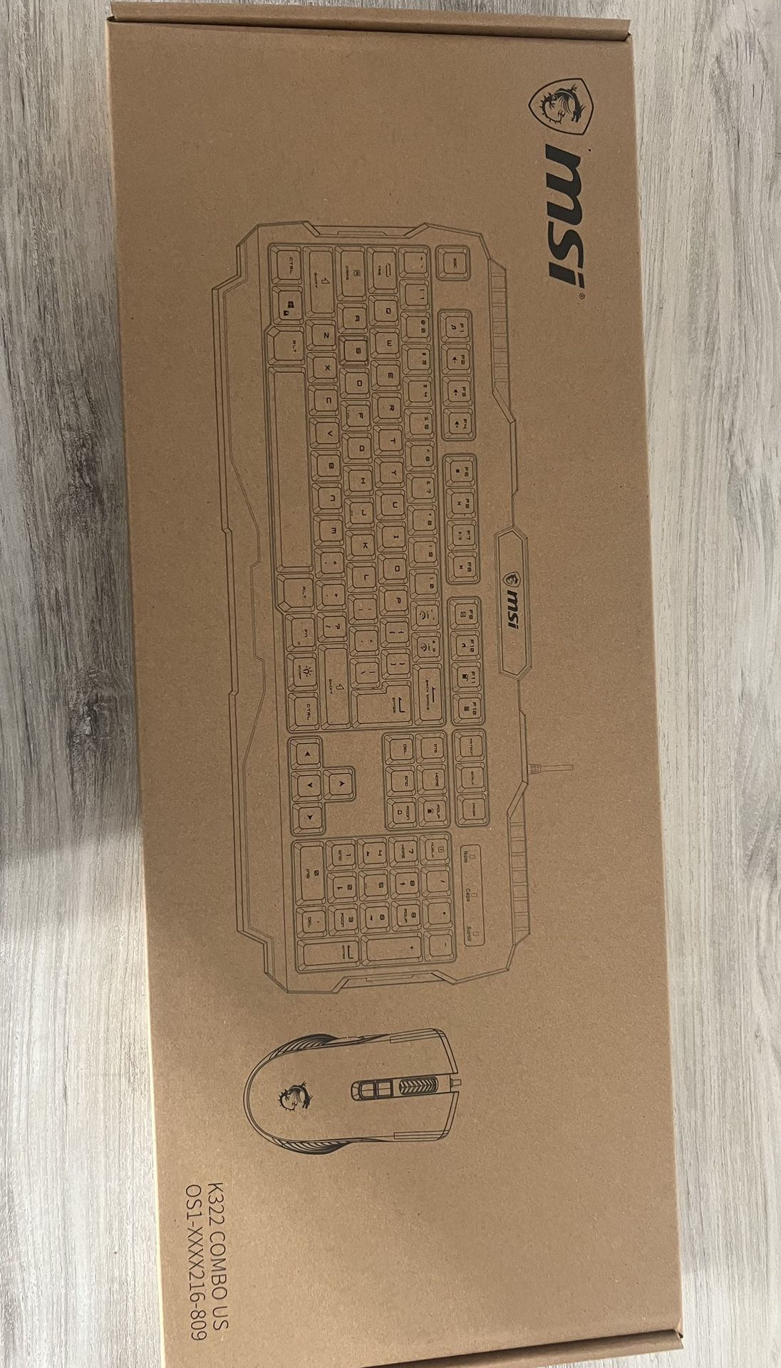 MSI Gaming Keyboard & Mouse