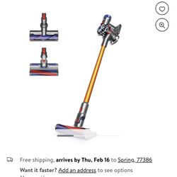 DYSON V6 ABSOLUTE CORDLESS STICK VACUUM CLEAN