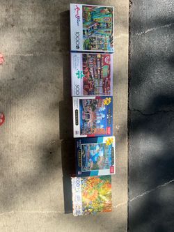 Adult puzzles with all pieces included