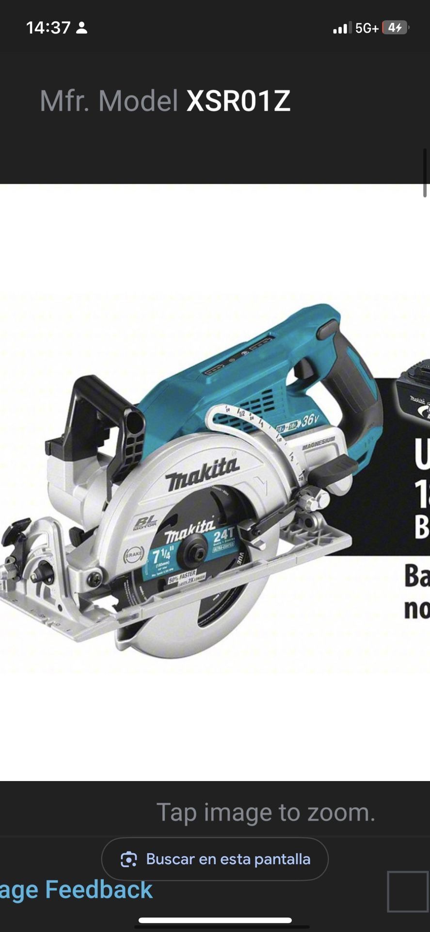 Sierra de Mano Makita 