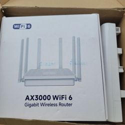 Wife6 AX3000 WITELESS ROUTER