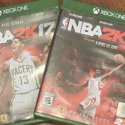 NBA 2k16 & 2k17 for Xbox