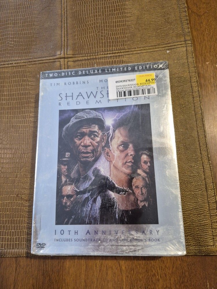Unsealed brand new shawshank redemption to disk set