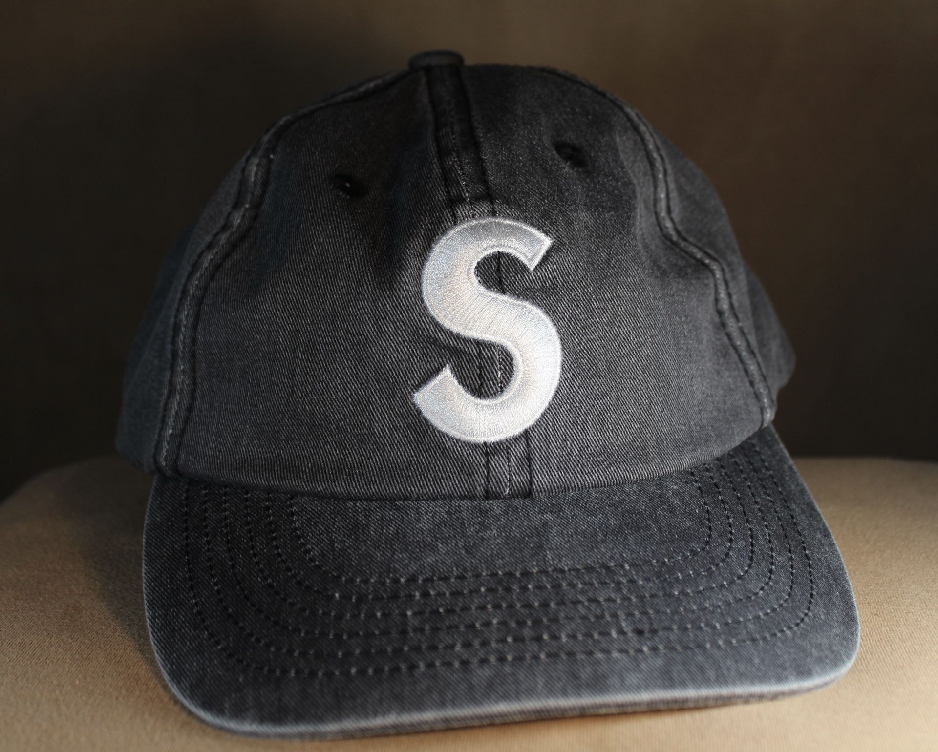 Supreme Polartec S Logo 6 Panel Black Hat New