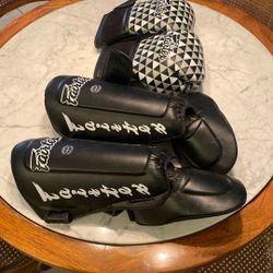 Fairtex Muay Thai Gloves And Shin Guards. (will Trade) 