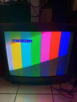 CRT TV Sony Trinitron - Awesome vintage TV!