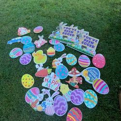 "Egg Your Yard" Yard Card