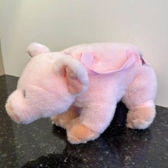 Pig Plush Pink Purse Handbag Stuffed Animal Bag Fancy Zoo Farm-Fancy Zoa 
