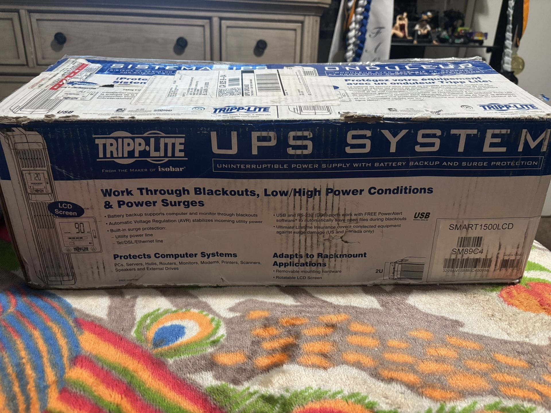 UPS System Tower Battery