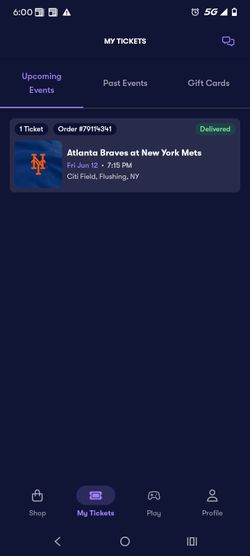 New York Mets game