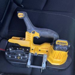 Dewalt 20v Ban Saw Tool Only No Bateria $140 Firme Precio 