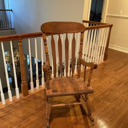 Wooden Rocking Chair