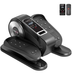 Under Desk Elliptical Machine Seated Pedal Exerciser 12 Level Speeds 