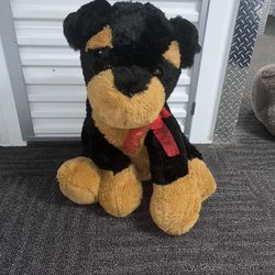 Valentine’s Stuffed Dog 