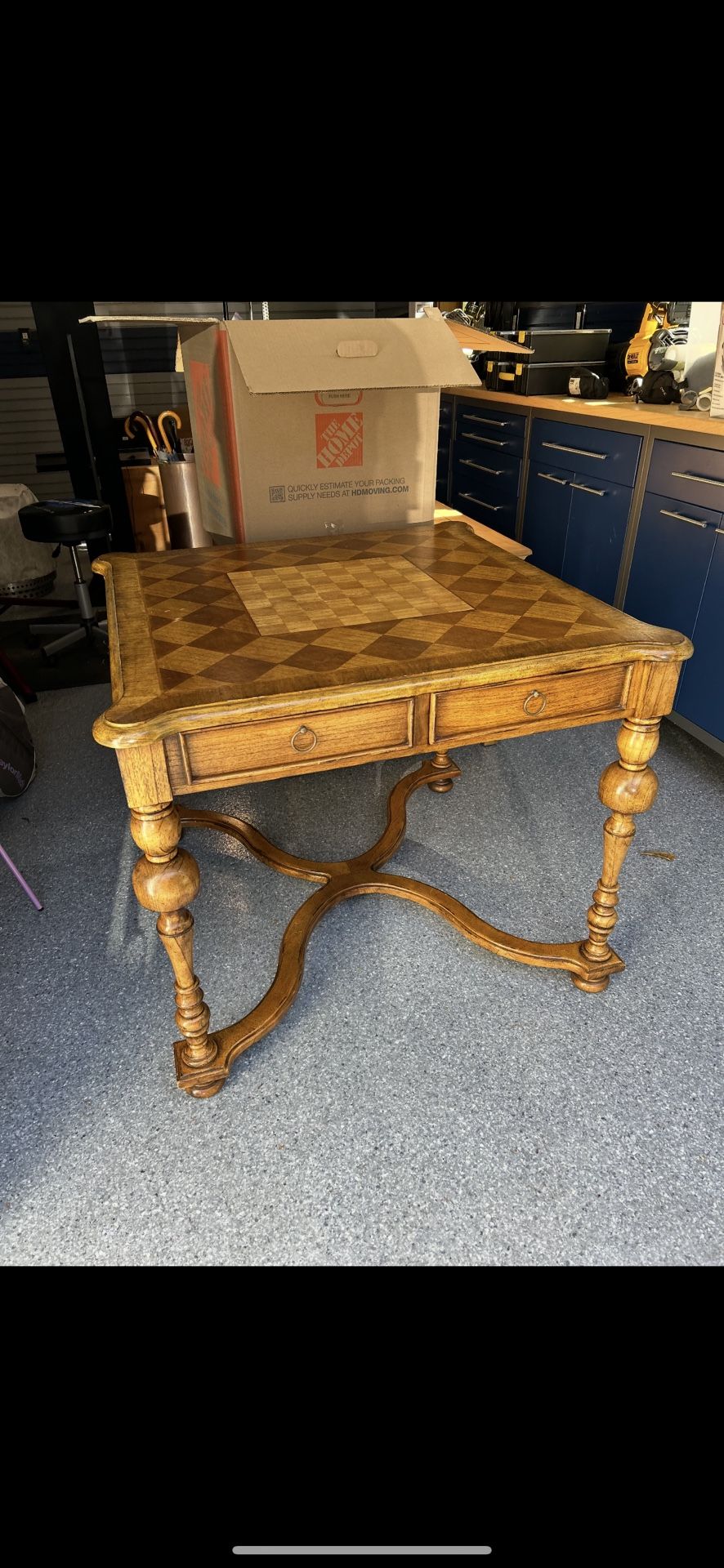 Beautiful Antique Game Table
