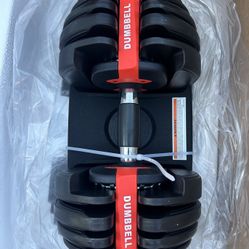 New 52.5 Adjustable Dumbbells Altogether 105 Pounds