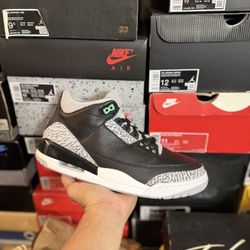 Jordan Green Glow 3s size 9.5 VNDS