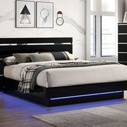Queen Ed Frame Mattress Sold Separately
