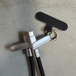 Type-c To Type-c 4ft Charger And Lanyard, New