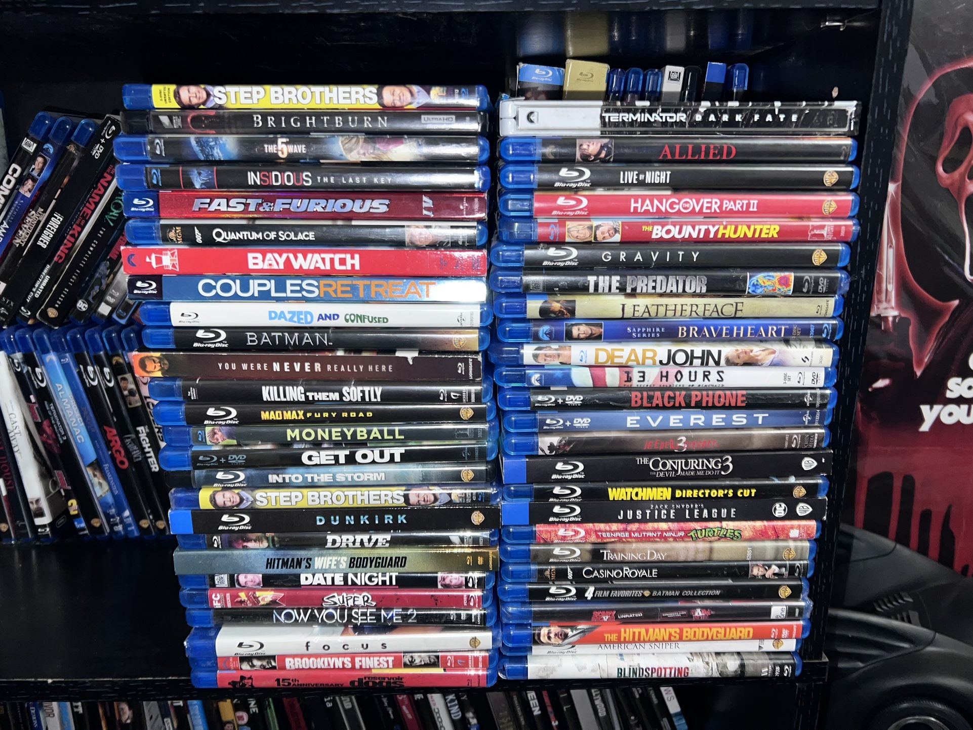 Blu rays and some 4ks 