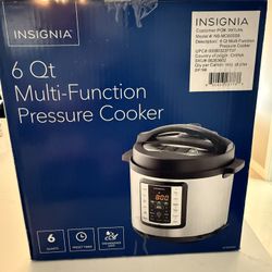 6 Qt Multi Function Pressure Cooker New In Sealed Box
