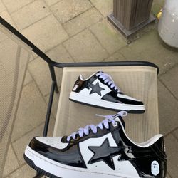 Bapesta Black and White Air force