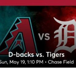5 Tickets To  Tigers At Diamondbacks Is Available 