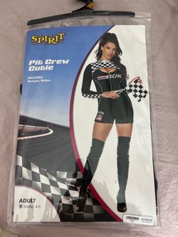 Spirit Pit Crew Cutie Halloween Costume Size Small