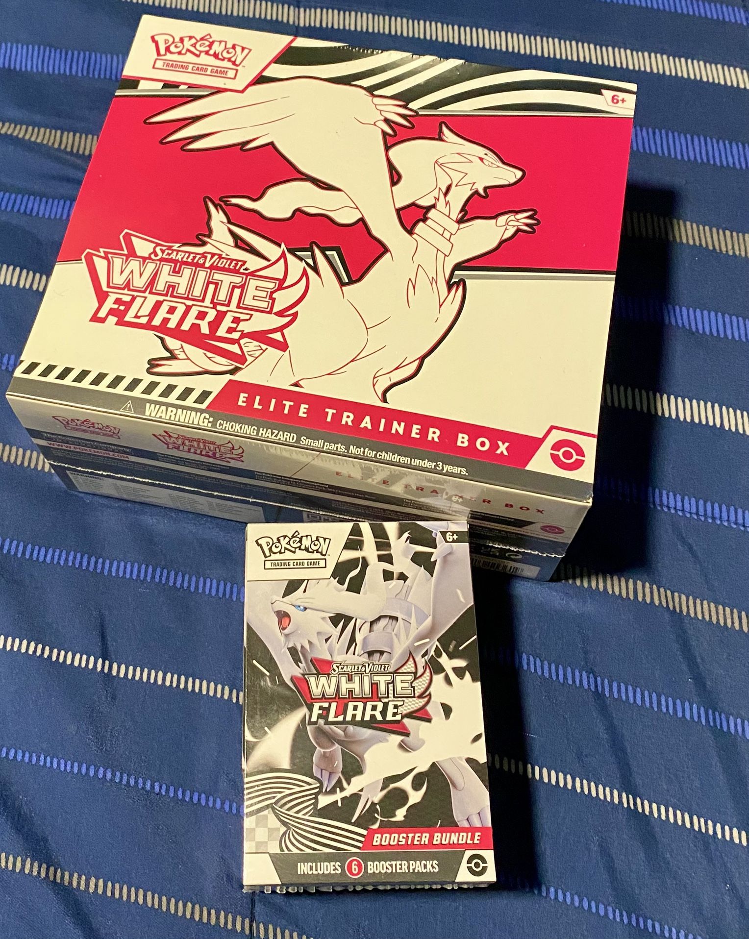 White Flare Sealed Pokémon Cards