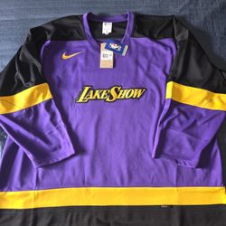 Nike Los Angeles Lakers City Edition NBA Hockey Jersey 