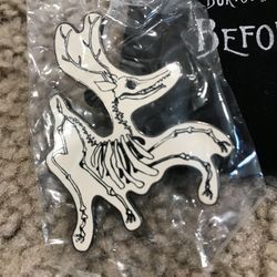 Bone Deer Pin Nightmare Before Christmas 