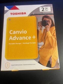 External Hard Drive 2 TB NEW