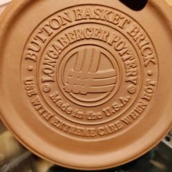 Warming Button Basket Brick