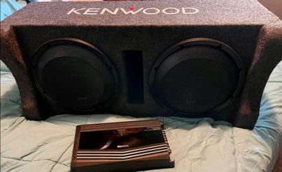 Kenwood Amplifier and Kenwood Excelon Subwoofer