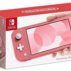 Nintendo Switch Lite Coral WITH ANIMAL CROSSING 