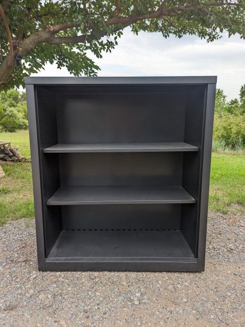 Vintage Steelcase Metal Bookshelf