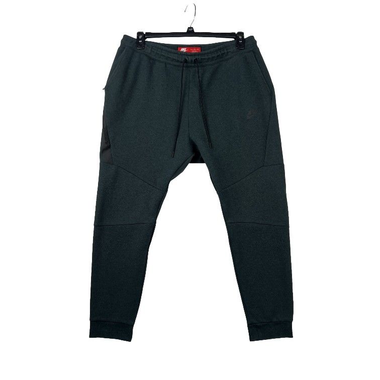 Nike Tech Fleece 2.0 Slim Tapered Pants Medium “Seaweed” SZ XL