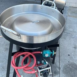 Nuevo Comal Ancho Con Comal I Vase I Quemador En Especíal