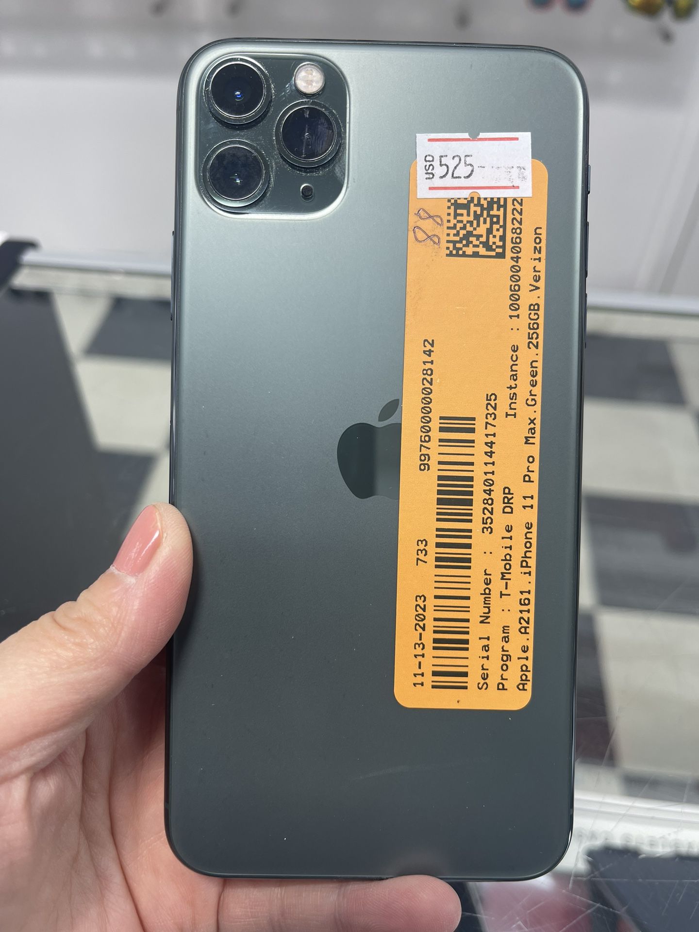 Apple iPhone 11 Pro Max 256GB Unlocked Selling By Store 