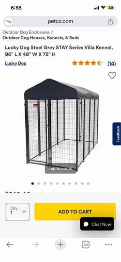Lucky dog cage