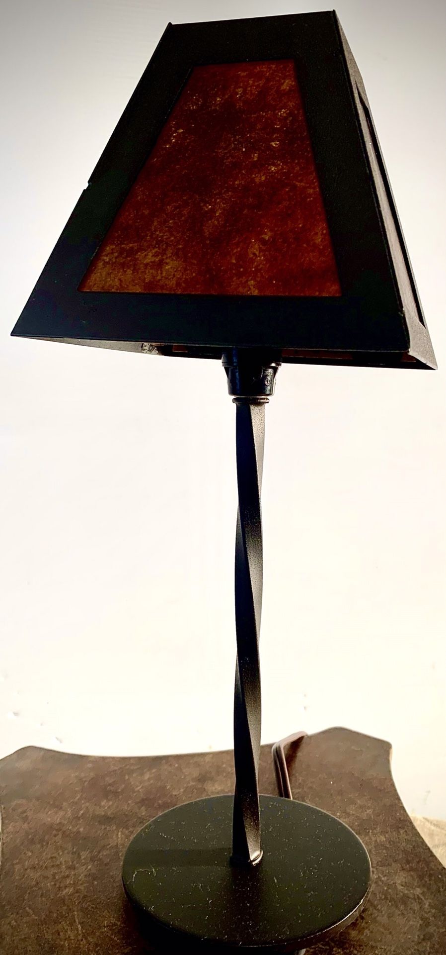 Small Decorative reading table lamp H15xW6 inch Lbs 1.9