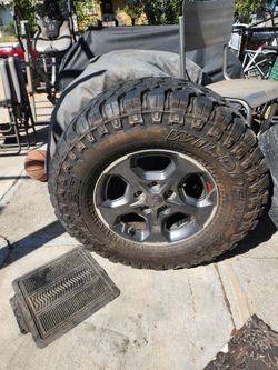 Jeep rims and tires