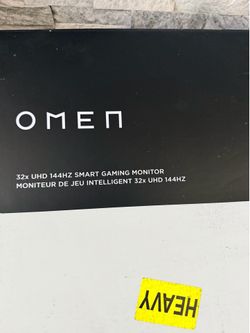 OMEN by HP 31.5 inch UHD 144Hz Smart Gaming Monitor - OMEN 32x
