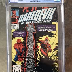 Daredevil #270 (1989) CGC 9.6 — White Pages; 1st app. of Blackheart; Spider-Man 