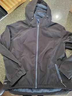 🧥 Black Diamond Double Diamond Hooded Soft Shell Jacket – Men's XL