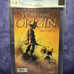 Wolverine: The Origin #1, 2001 • CGC 9.6 WP • German Edition 